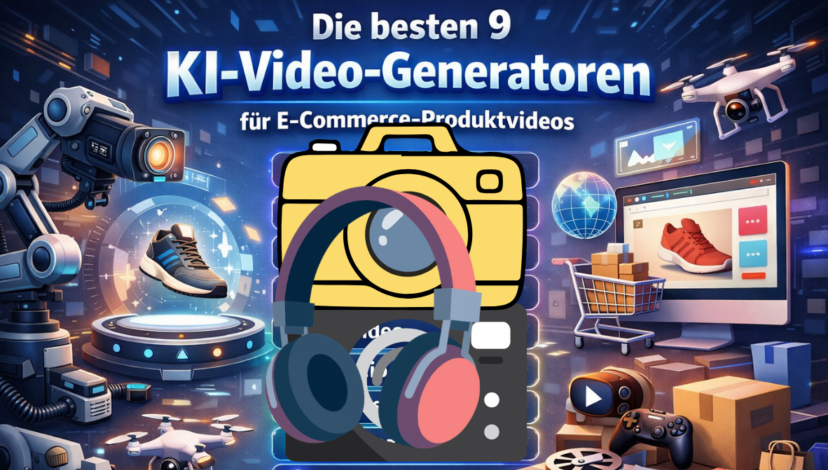 Die besten 9 KI-Video-Generatoren für E-Commerce-Produktvideos